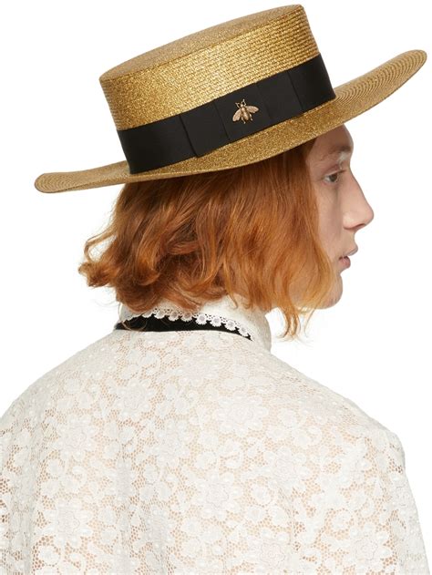 Gucci Lamé papier hat